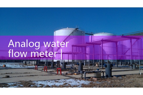 analog water flow meter
